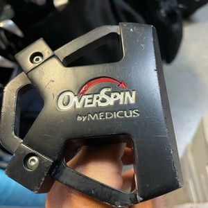 Medicus overspin MM1 golf putter in right hand